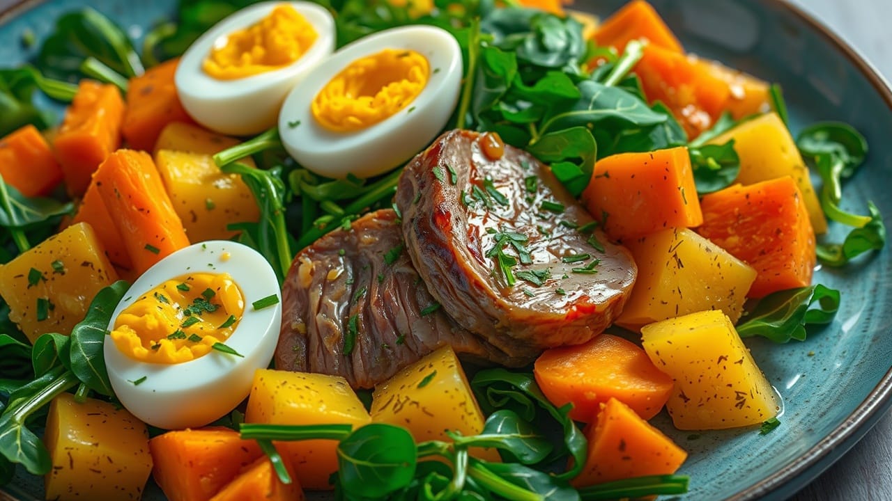 Vitamin A rich foods, including carrots, spinach, and egg yolks