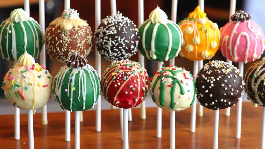 Ingredients for making Starbucks-style cake pops, including cake