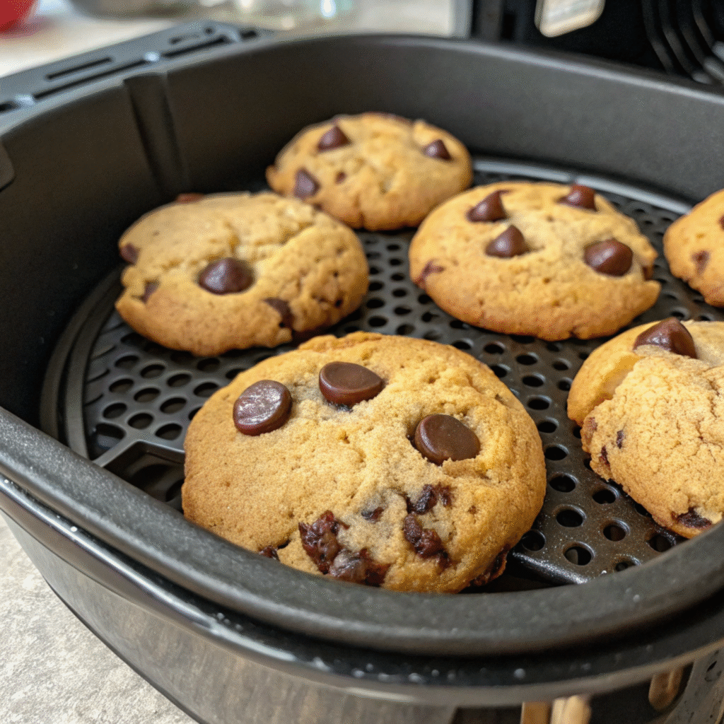 Vegan Chocolate Chip Cookies Fresh Out Of The Air